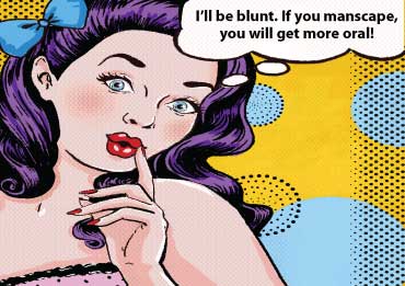 Gift Card - I'll be blunt. If you manscape, you will get more oral!